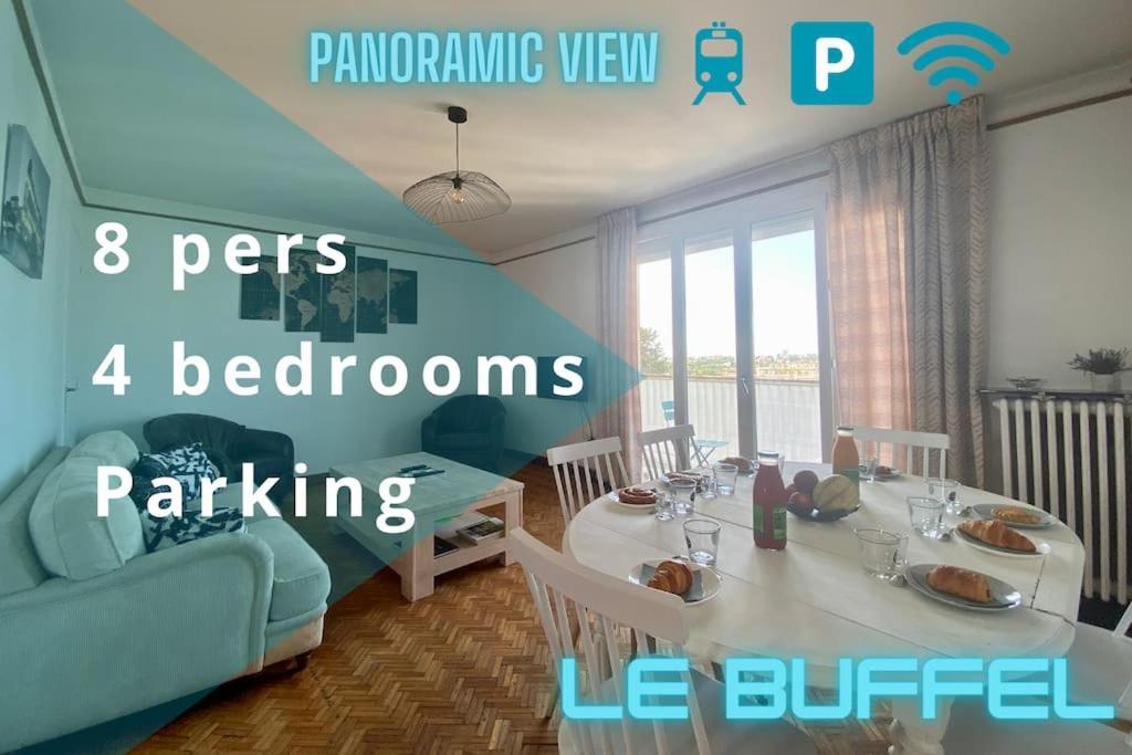 מונפלייה Le Buffel - Appartement 4 Chambres, Parking, Wi-Fi, Tram - 8Pers מראה חיצוני תמונה